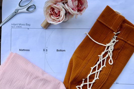 Moss Bag Sewing Pattern - Digital Download + Video Tutorial