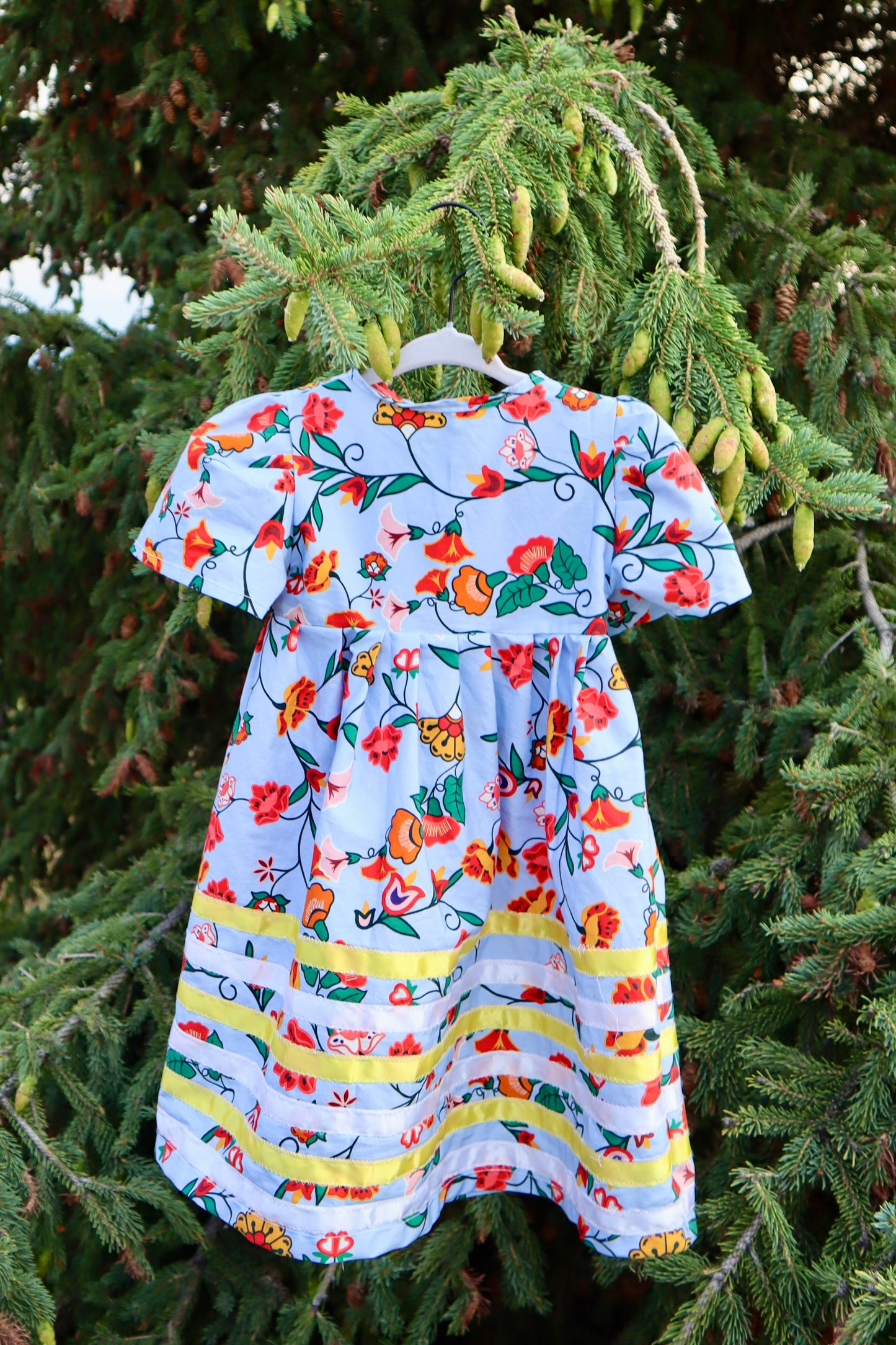 Baby & Todder Ribbon Dress Sewing Pattern with VIDEO TUTORIAL